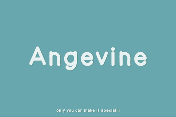 Angevine: A Modern Sans Serif for Clean Digital Layouts