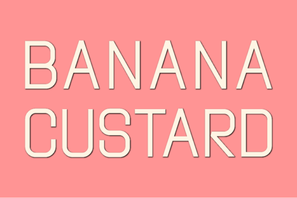 Banana Custard: The Casual Sans Serif Font for Handmade Brands