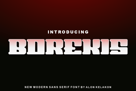 Borekis: The Sans Serif Typeface for Consistent Small Business Branding