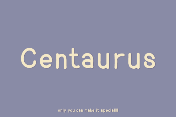 Centaurus: The Unique Sans Serif Typeface for Scroll-Stopping Brand Content