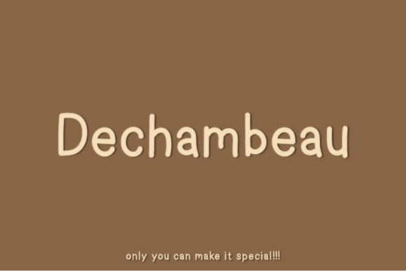 Dechambeau Typeface Review: A Unique Sans Serif for Modern Branding