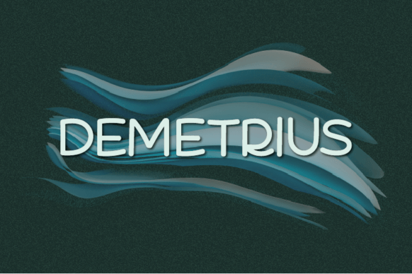 Demetrius: The Unique Sans Serif Font for Distinctive Branding