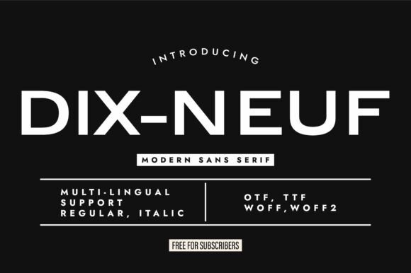 Dix-neuf: A Designer’s Review for Real-World Branding
