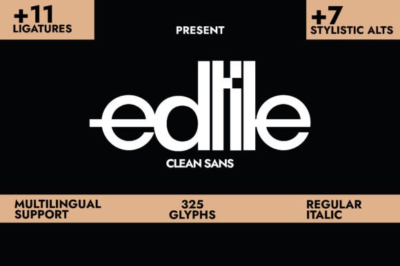 Edtile Typeface: The Minimalist Font That Transformed My Brand Identity