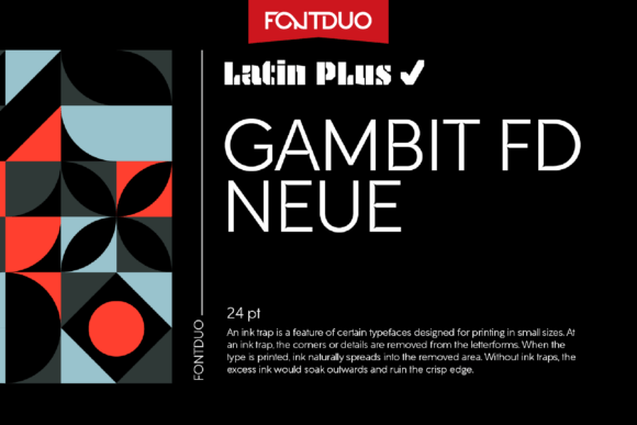 Gambit Fd Neue: A Modern Sans Serif for Handmade Branding