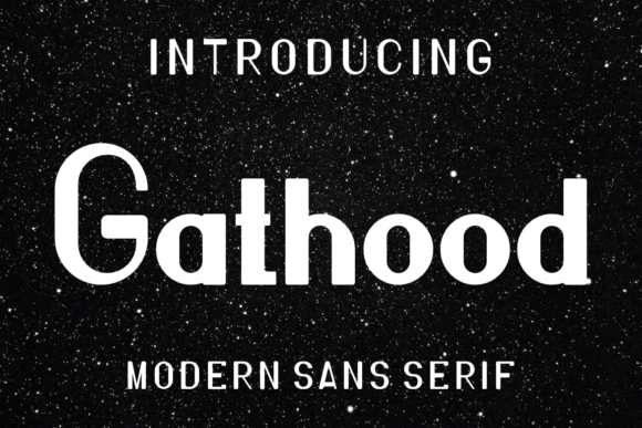 Gathood: A Friendly Sans Serif for Modern Brand Identity