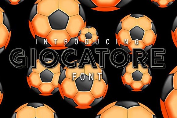 Giocatore: A Bold Sans Serif Typeface for Modern Web Design