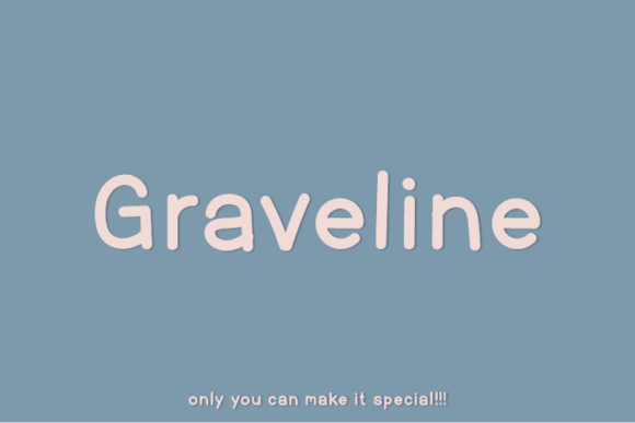Graveline: The Unique Sans Serif Typeface for Handmade Product Design