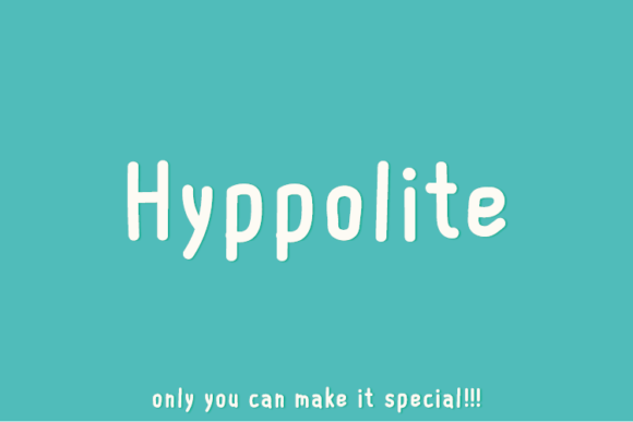 Hyppolite: A Unique Sans Serif Typeface for Editorial Design