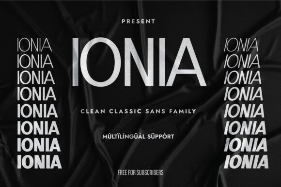 Ionia Typeface: Elevating Small Business Brand Identity