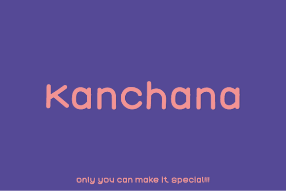 Kanchana: The Unique Sans Serif Typeface for Scroll-Stopping Campaigns