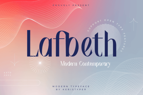 Lafbeth: The Art Deco Sans Serif for Modern Brand Identity