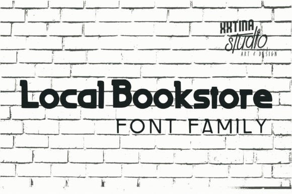 Local Bookstore Typeface: A Modern Sans Serif for Handmade Branding