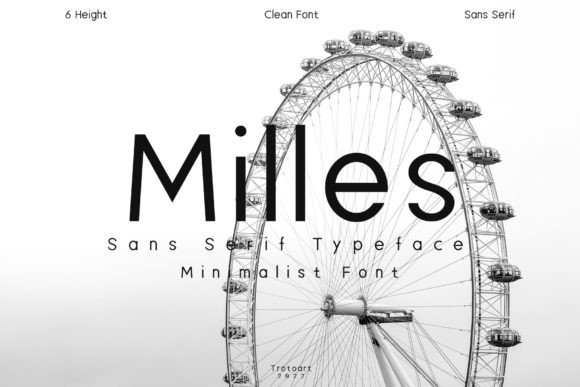 Milles: The Clean Variable Sans Serif for Modern Web Design