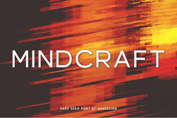Mindcraft Typeface: A Polished Sans Serif for Modern Brand Identity