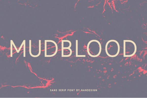 Mudblood Typeface: A Bold Sans Serif for Modern Web Design