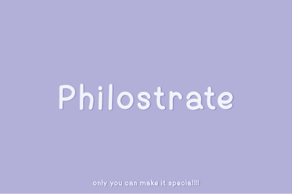 Philostrate: A Unique Sans Serif for Modern Editorial Design