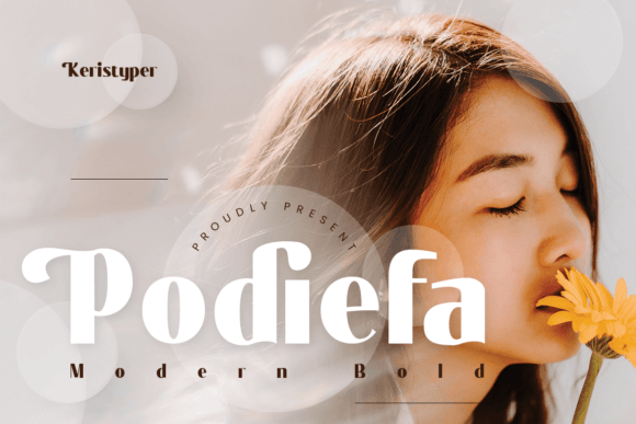 Podiefa: The Sans Serif Typeface for Scroll-Stopping Visuals