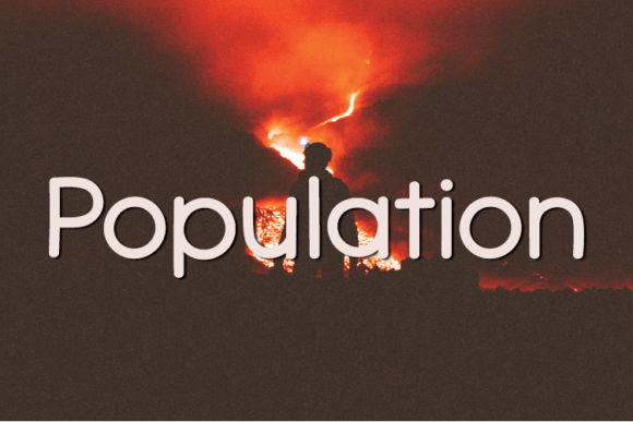 Population Typeface: Elevating Editorial Design with Unique Sans Serif Typography