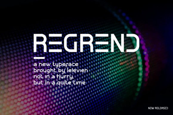 Regrend: The Cool Sans Serif Font for Polished Small Business Branding