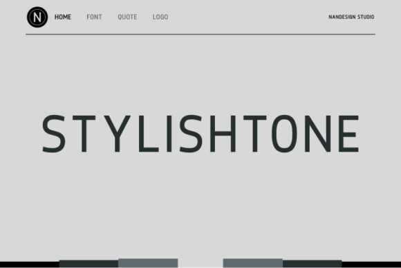 Stylishtone Typeface Review for Modern Web Design