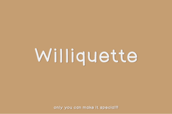 Williquette Typeface Review: A Natural Sans Serif for Digital Branding